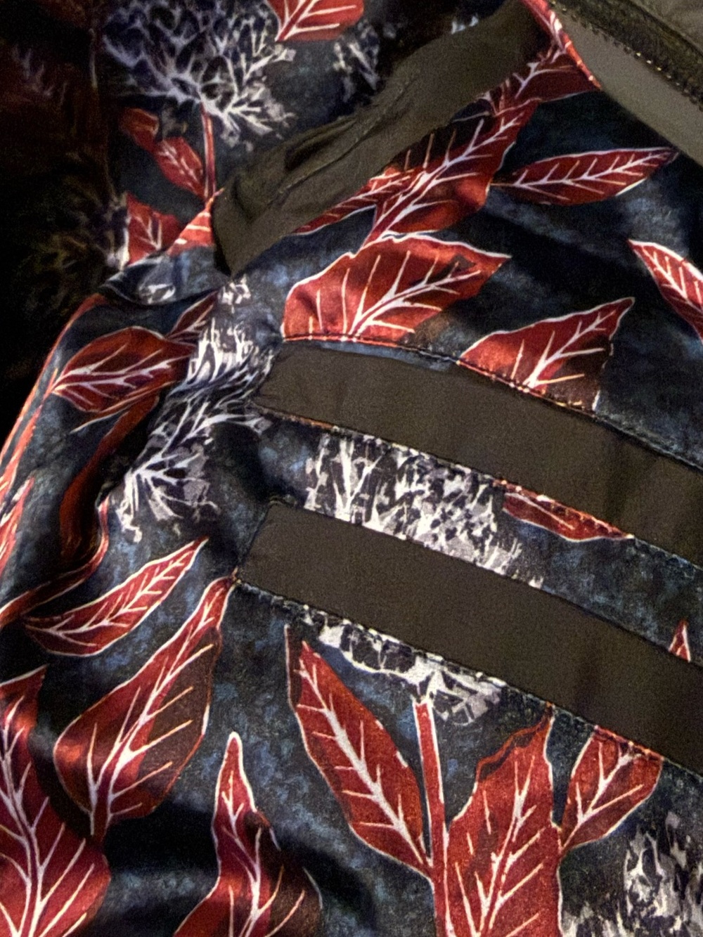 Ted Baker London Men’s Size M Quilted Down Puffer Vest Floral Lined Charcoal Gil - Picture 6 of 7